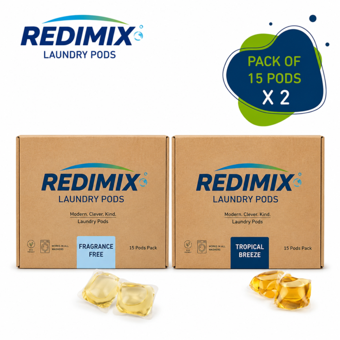 Combo | Laundry Pods | Fragrance Free and Tropical Breeze | Pack of 2